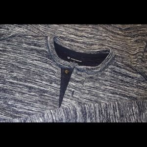 cremieux henley lightweight sweatshirt